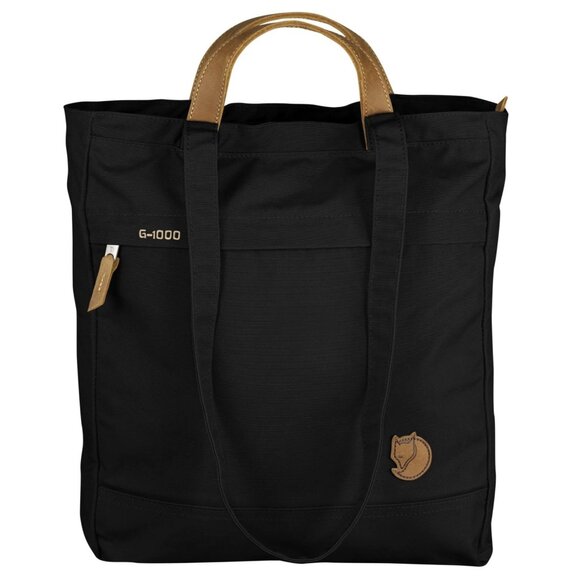 Fjallraven Black and Tan Tote Bag - Picture 1 of 10